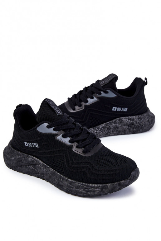 Mâle baskets Big Star KK174018 couleur noire  Mâle baskets Big Star KK174018 couleur noire