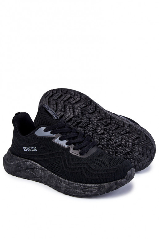 Mâle baskets Big Star KK174018 couleur noire  Mâle baskets Big Star KK174018 couleur noire