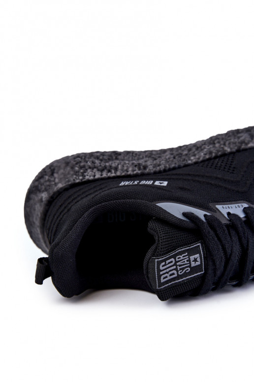 Mâle baskets Big Star KK174018 couleur noire  Mâle baskets Big Star KK174018 couleur noire