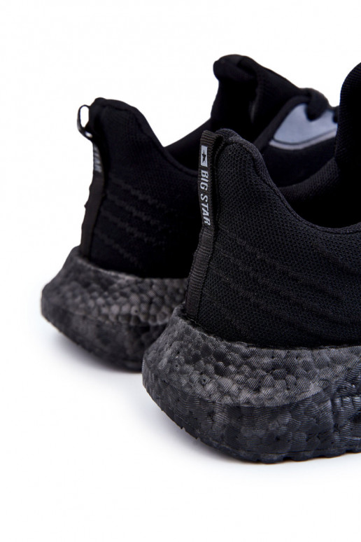 Mâle baskets Big Star KK174018 couleur noire  Mâle baskets Big Star KK174018 couleur noire