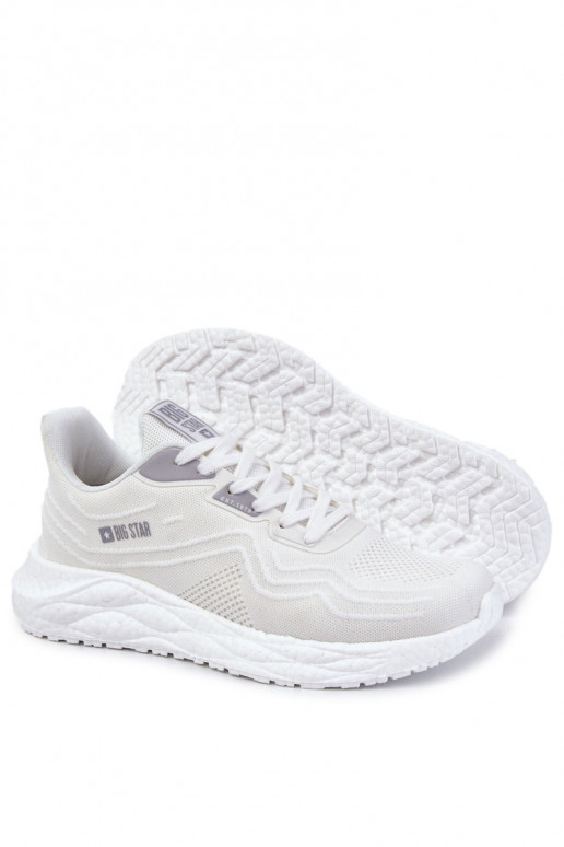 Mâle baskets Big Star KK174017 couleur blanche  Mâle baskets Big Star KK174017 couleur blanche