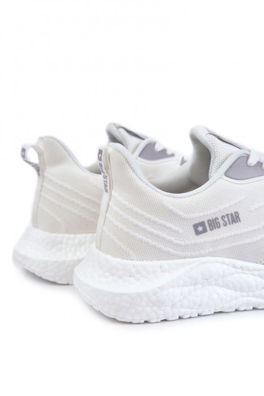 Mâle baskets Big Star KK174017 couleur blanche  Mâle baskets Big Star KK174017 couleur blanche