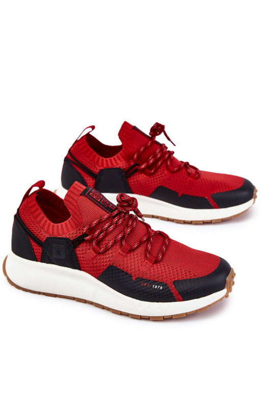 Mâle baskets Big Star KK174013 couleur rouge Mâle baskets Big Star KK174013 couleur rouge