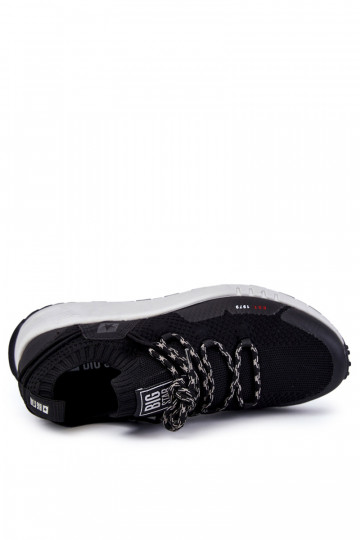 Baskets de sport noires pour hommes Big Star KK174015 2