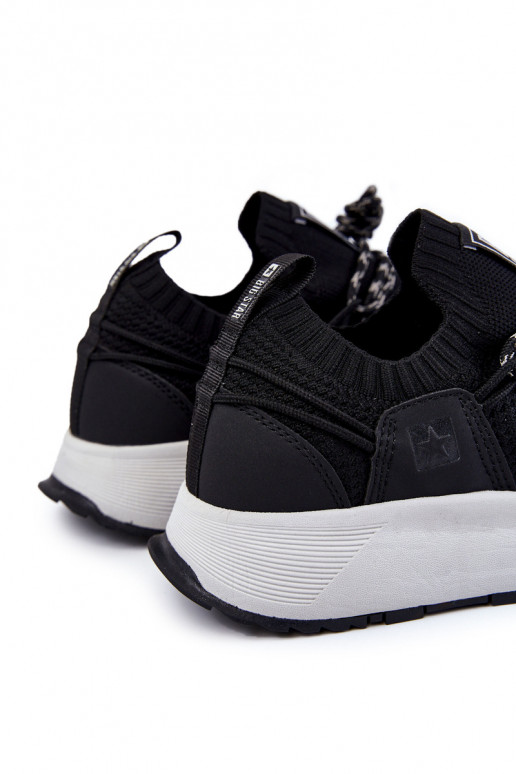 Mâle baskets Big Star KK174015 couleur noire Mâle baskets Big Star KK174015 couleur noire