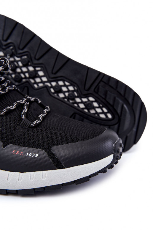 Mâle baskets Big Star KK174015 couleur noire Mâle baskets Big Star KK174015 couleur noire