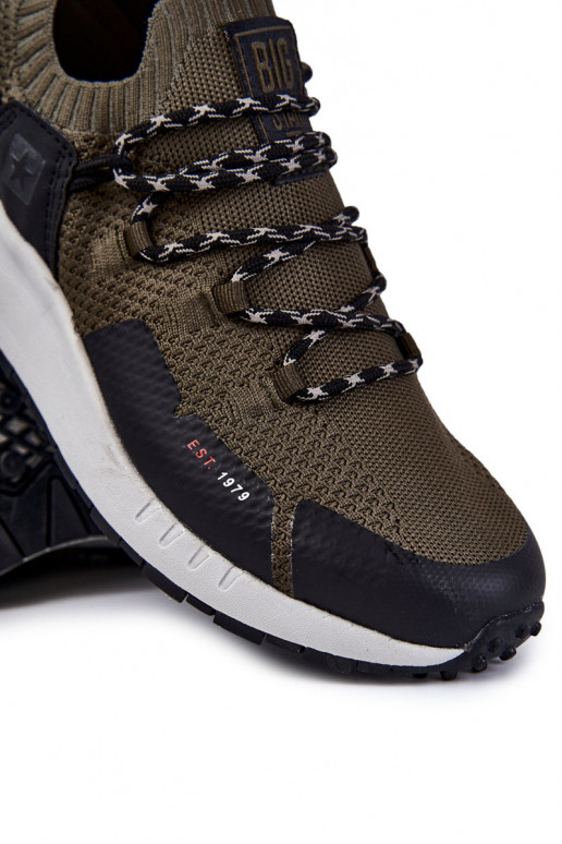 Mâle baskets Big Star KK174014 couleur kaki Mâle baskets Big Star KK174014 couleur kaki