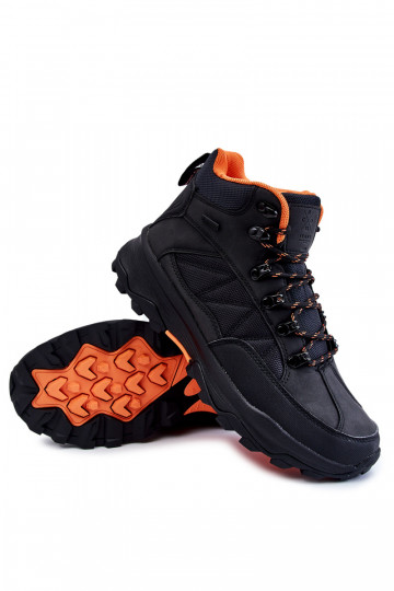 Mâle bottes de randonnée réchauffer Cross Jeans KK1R4018C couleur noire 2