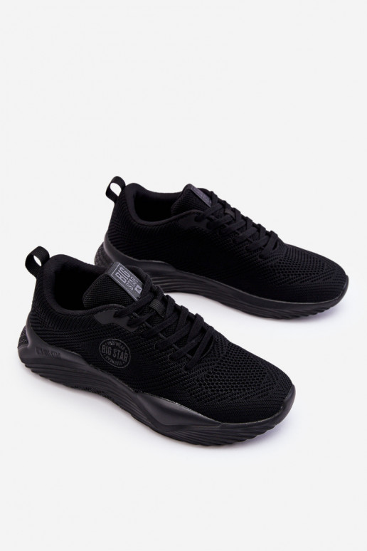 Mâle Chaussures modèle baskets Memory Foam Big Star LL174248 couleur noire Mâle Chaussures modèle baskets Memory Foam Big Star LL174248 couleur noire