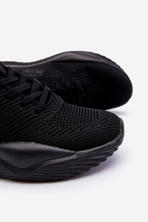 Mâle Chaussures modèle baskets Memory Foam Big Star LL174248 couleur noire Mâle Chaussures modèle baskets Memory Foam Big Star LL174248 couleur noire