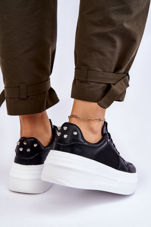 Féminin Modèle classique baskets GOE LL2N4061 couleur noire Féminin Modèle classique baskets GOE LL2N4061 couleur noire