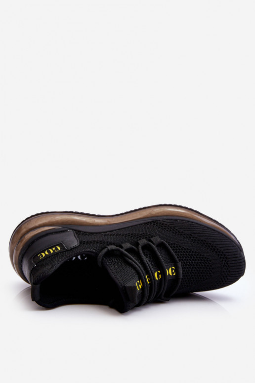 Un modèle convaincant Mâle baskets GOE LL1N4024 couleur noire Un modèle convaincant Mâle baskets GOE LL1N4024 couleur noire