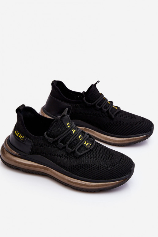 Un modèle convaincant Mâle baskets GOE LL1N4024 couleur noire Un modèle convaincant Mâle baskets GOE LL1N4024 couleur noire