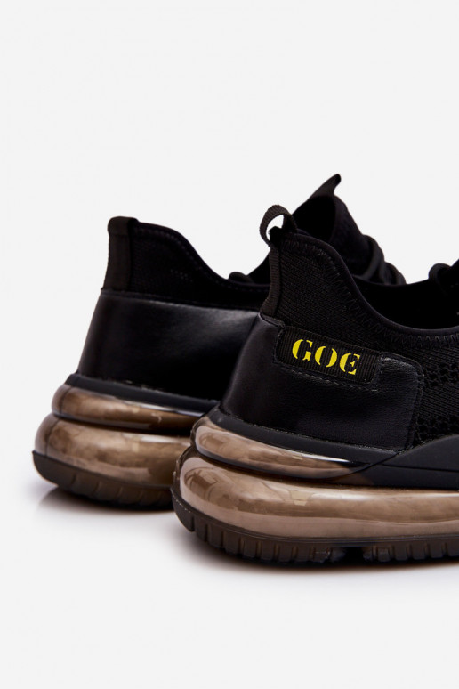 Un modèle convaincant Mâle baskets GOE LL1N4024 couleur noire Un modèle convaincant Mâle baskets GOE LL1N4024 couleur noire