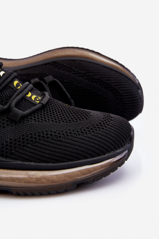 Un modèle convaincant Mâle baskets GOE LL1N4024 couleur noire Un modèle convaincant Mâle baskets GOE LL1N4024 couleur noire