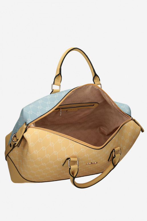 Grand Sac de voyage NOBO P1250-CM02 jaune --Bleu Grand Sac de voyage NOBO P1250-CM02 jaune --Bleu