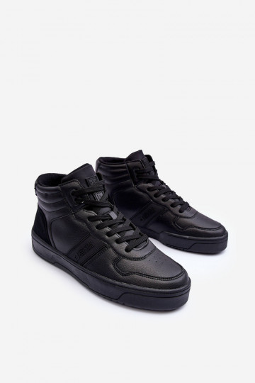 Baskets de sport pour hommes Memory Foam Big Star KK174135 906 noire