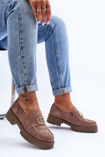 Bottines pour femmes en daim avec ornements couleur sable Rosefalls 2
