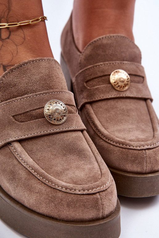 en daim chaussures Féminin avec des talons beige Lemar Dunadia en daim chaussures Féminin avec des talons beige Lemar Dunadia