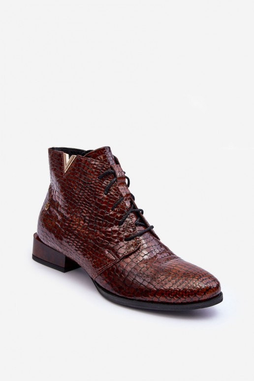 Bottes pour femmes Il fautciejka 5743C-02 marron Bottes pour femmes Il fautciejka 5743C-02 marron