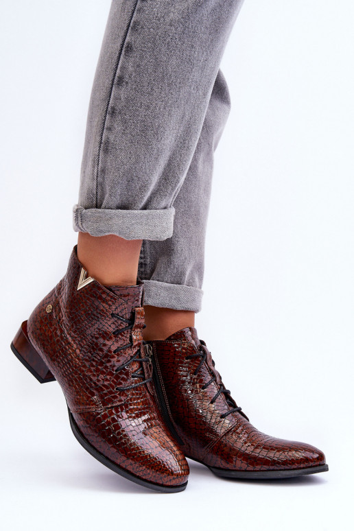 Bottes pour femmes Il fautciejka 5743C-02 marron Bottes pour femmes Il fautciejka 5743C-02 marron