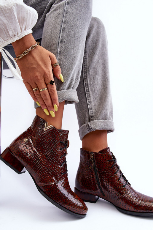 Bottes pour femmes Il fautciejka 5743C-02 marron Bottes pour femmes Il fautciejka 5743C-02 marron