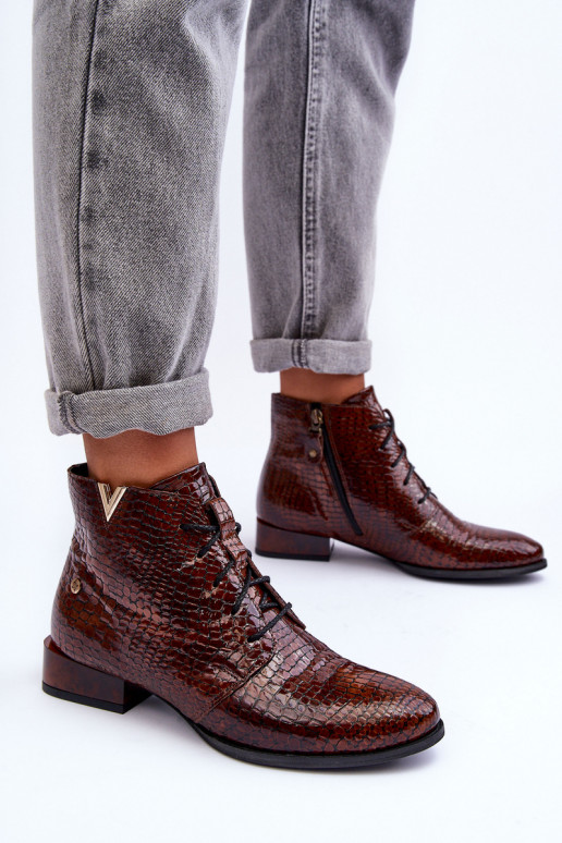 Bottes pour femmes Il fautciejka 5743C-02 marron Bottes pour femmes Il fautciejka 5743C-02 marron