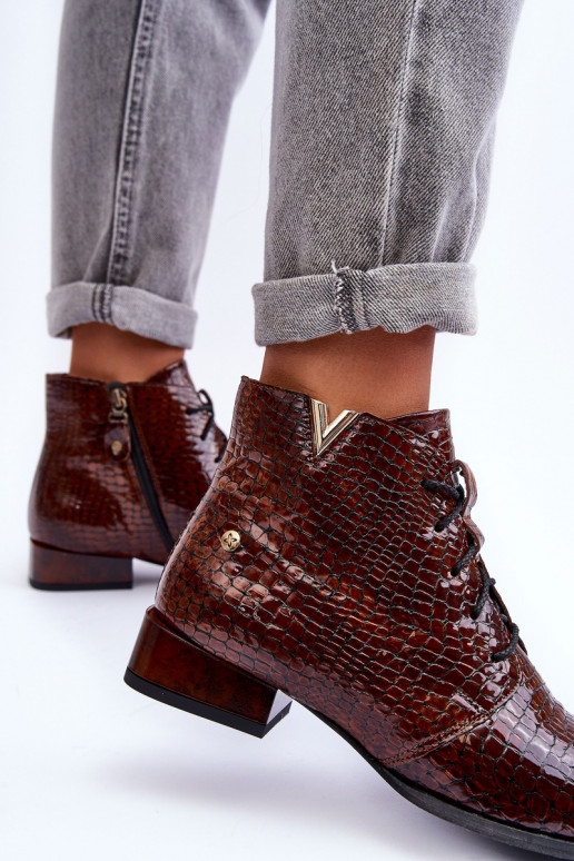 Bottes pour femmes Il fautciejka 5743C-02 marron Bottes pour femmes Il fautciejka 5743C-02 marron