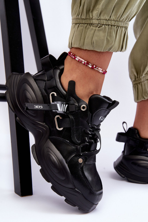 baskets Chaussures modèle baskets GOE MM2N4014 couleur noire