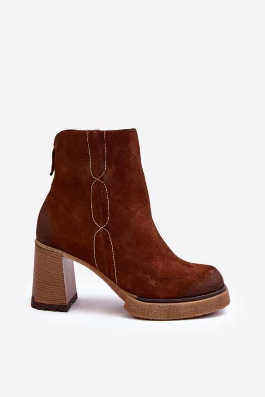 en daim Bottes pour femmes marron Lemar Remilda en daim Bottes pour femmes marron Lemar Remilda