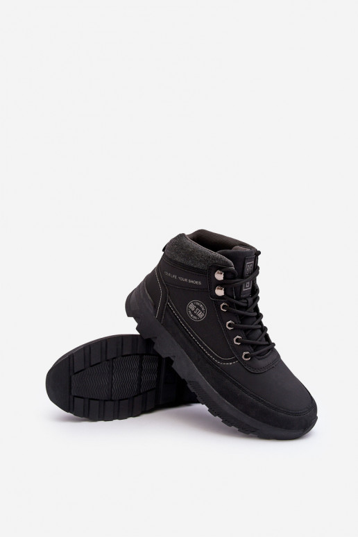 Mâle bottes de randonnée couleur noire Big Star MM174016