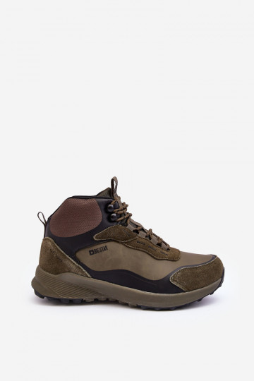 Bottes de randonnée isolées pour hommes vertes Big Star MM174333 2