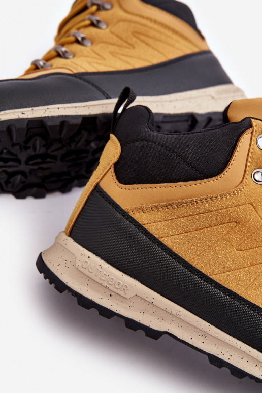 Féminin Chaussures de randonnée chauffantes marron Big Star MM274479