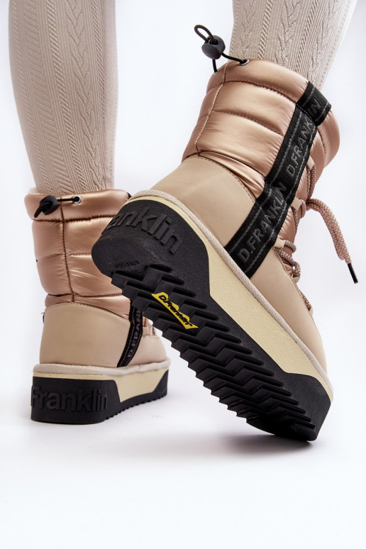 Bottes de neige Féminin Sur une semelle épaisse Végétalien D.Franklin DFSH371006 beige Bottes de neige Féminin Sur une semelle épaisse Végétalien D.Franklin DFSH371006 beige