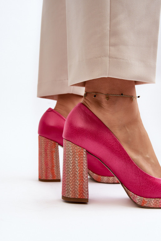 Chaussures avec des talons Laura Messi 2746 couleur rose Chaussures avec des talons Laura Messi 2746 couleur rose