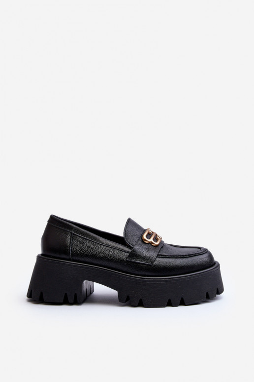 Zazoo 20164 Féminin Mocassins Fabriqué en cuir naturel couleur noire Zazoo 20164 Féminin Mocassins Fabriqué en cuir naturel couleur noire