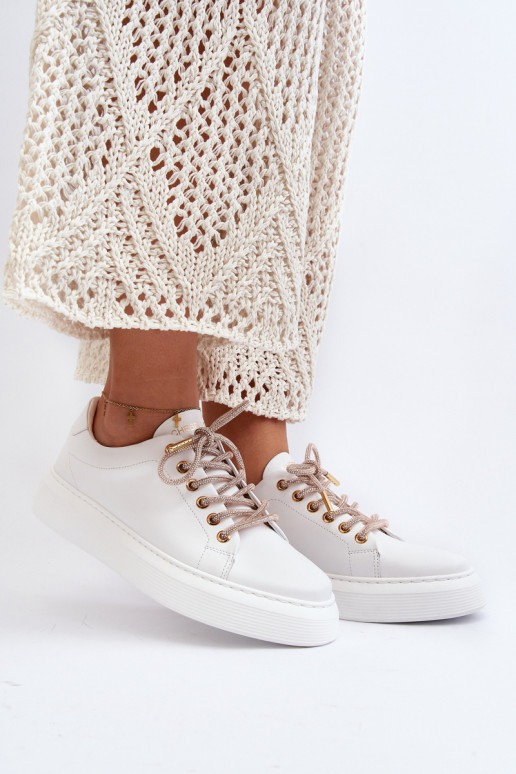 Peau Féminin baskets CheBello 4362 couleur blanche Peau Féminin baskets CheBello 4362 couleur blanche