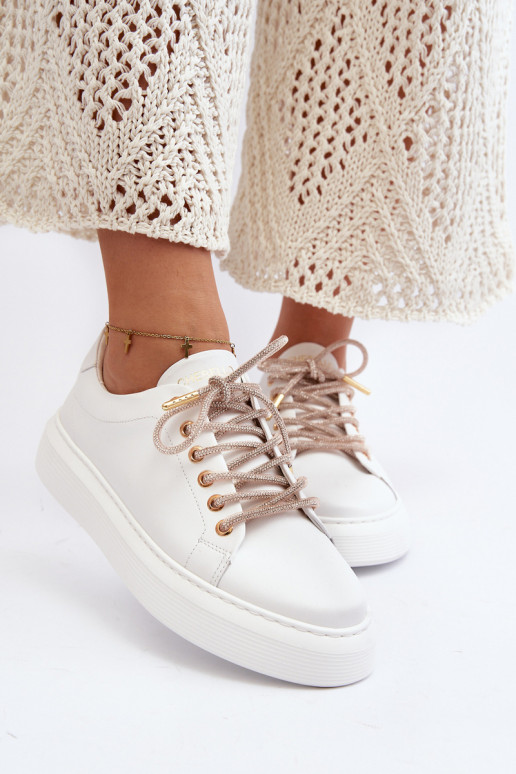 Peau Féminin baskets CheBello 4362 couleur blanche Peau Féminin baskets CheBello 4362 couleur blanche