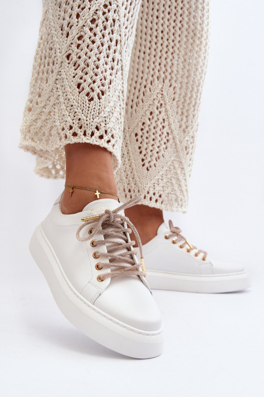 Peau Féminin baskets CheBello 4362 couleur blanche Peau Féminin baskets CheBello 4362 couleur blanche