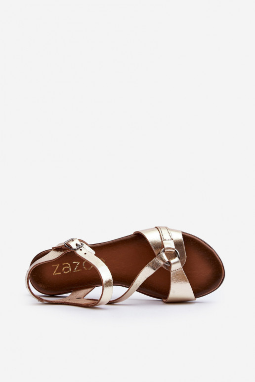 Zazoo 40182 Sandales pour femmes Féminin couleur dorée Zazoo 40182 Sandales pour femmes Féminin couleur dorée