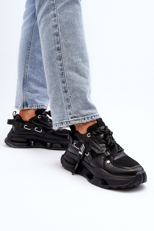 Chaussures modèle baskets Féminin GOE NN2N4040 couleur noire Chaussures modèle baskets Féminin GOE NN2N4040 couleur noire