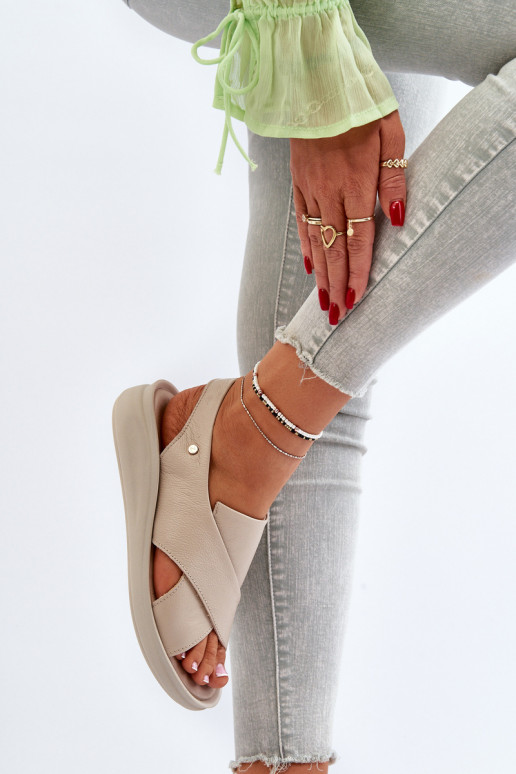 Zazoo 40392 Sandales pour femmes Féminin beige Zazoo 40392 Sandales pour femmes Féminin beige