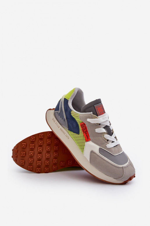 baskets Chaussures modèle baskets Mâle Memory Foam System Big Star NN174344 couleur grise baskets Chaussures modèle baskets Mâle Memory Foam System Big Star NN174344 couleur grise