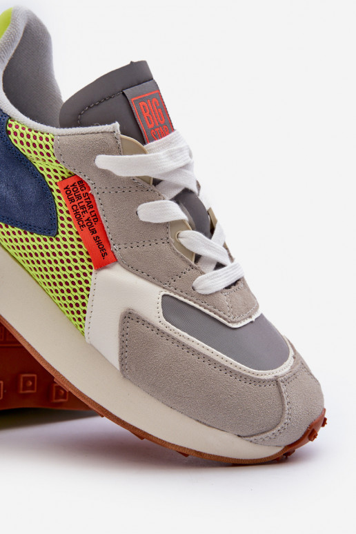 baskets Chaussures modèle baskets Mâle Memory Foam System Big Star NN174344 couleur grise baskets Chaussures modèle baskets Mâle Memory Foam System Big Star NN174344 couleur grise