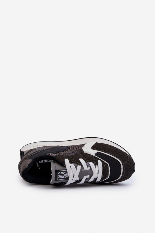 baskets Chaussures modèle baskets Mâle Memory Foam System Big Star NN174347 couleur noire