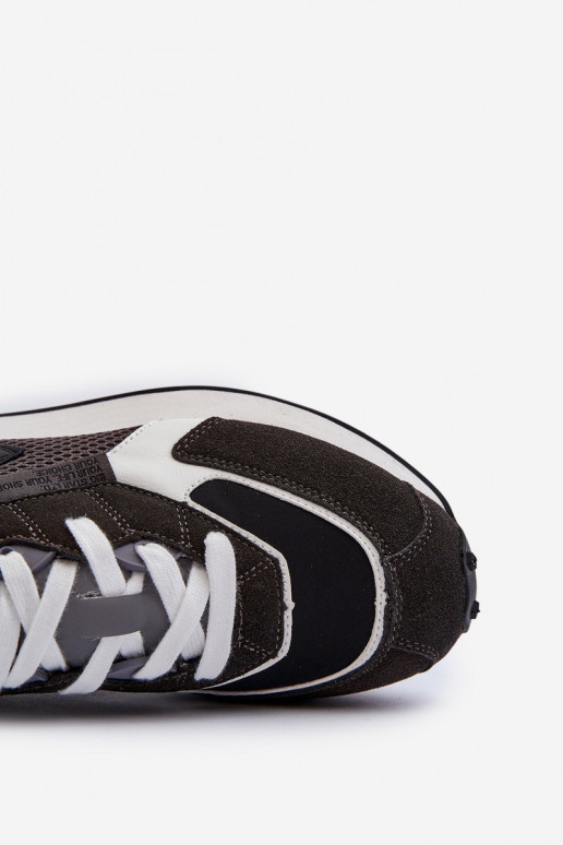 baskets Chaussures modèle baskets Mâle Memory Foam System Big Star NN174347 couleur noire