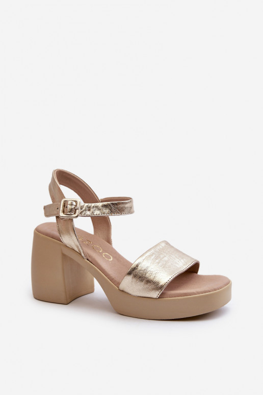 Zazoo 40386 Féminin Sandales pour femmes Klocke couleur dorée Zazoo 40386 Féminin Sandales pour femmes Klocke couleur dorée