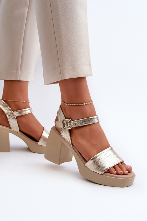 Zazoo 40386 Féminin Sandales pour femmes Klocke couleur dorée Zazoo 40386 Féminin Sandales pour femmes Klocke couleur dorée