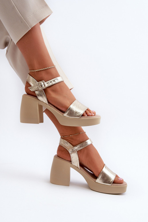 Zazoo 40386 Féminin Sandales pour femmes Klocke couleur dorée Zazoo 40386 Féminin Sandales pour femmes Klocke couleur dorée