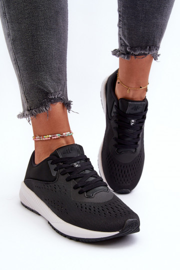 baskets Féminin 4F 4FRSS24FSPOF056 couleur noire 2